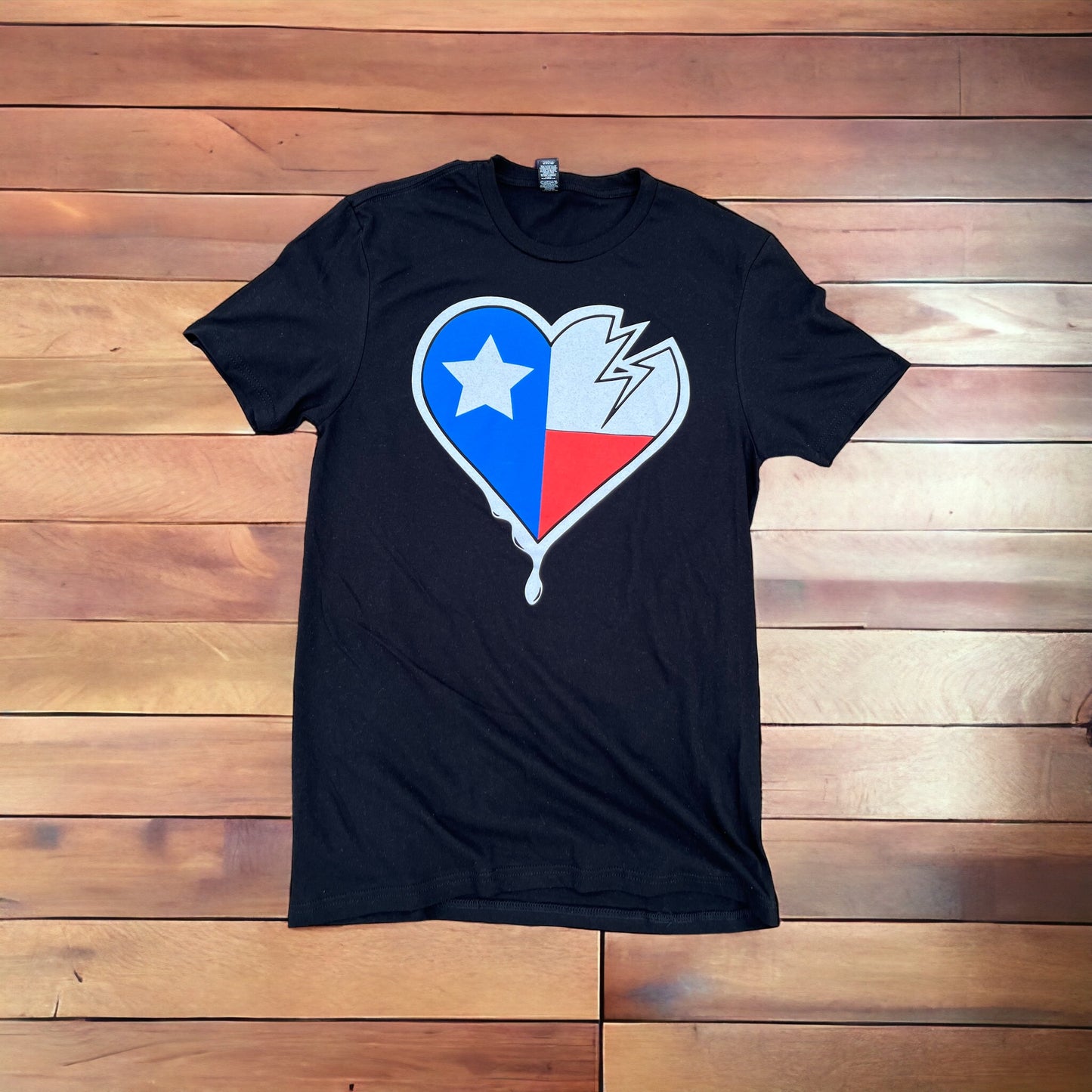 Crooked Hearts Over Texas Shirt